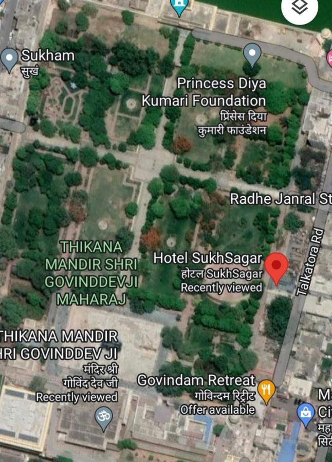 Sukh Sagar Hotel Džajpur Exteriér fotografie